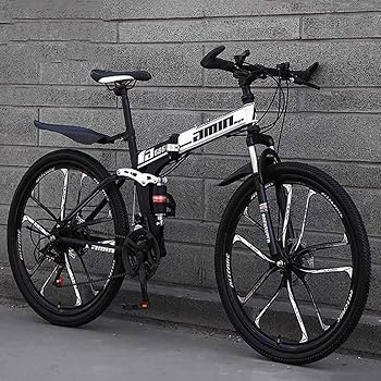 Amazon | 大人の折り畳み式マウンテンバイク、26インチ21/24/27/30